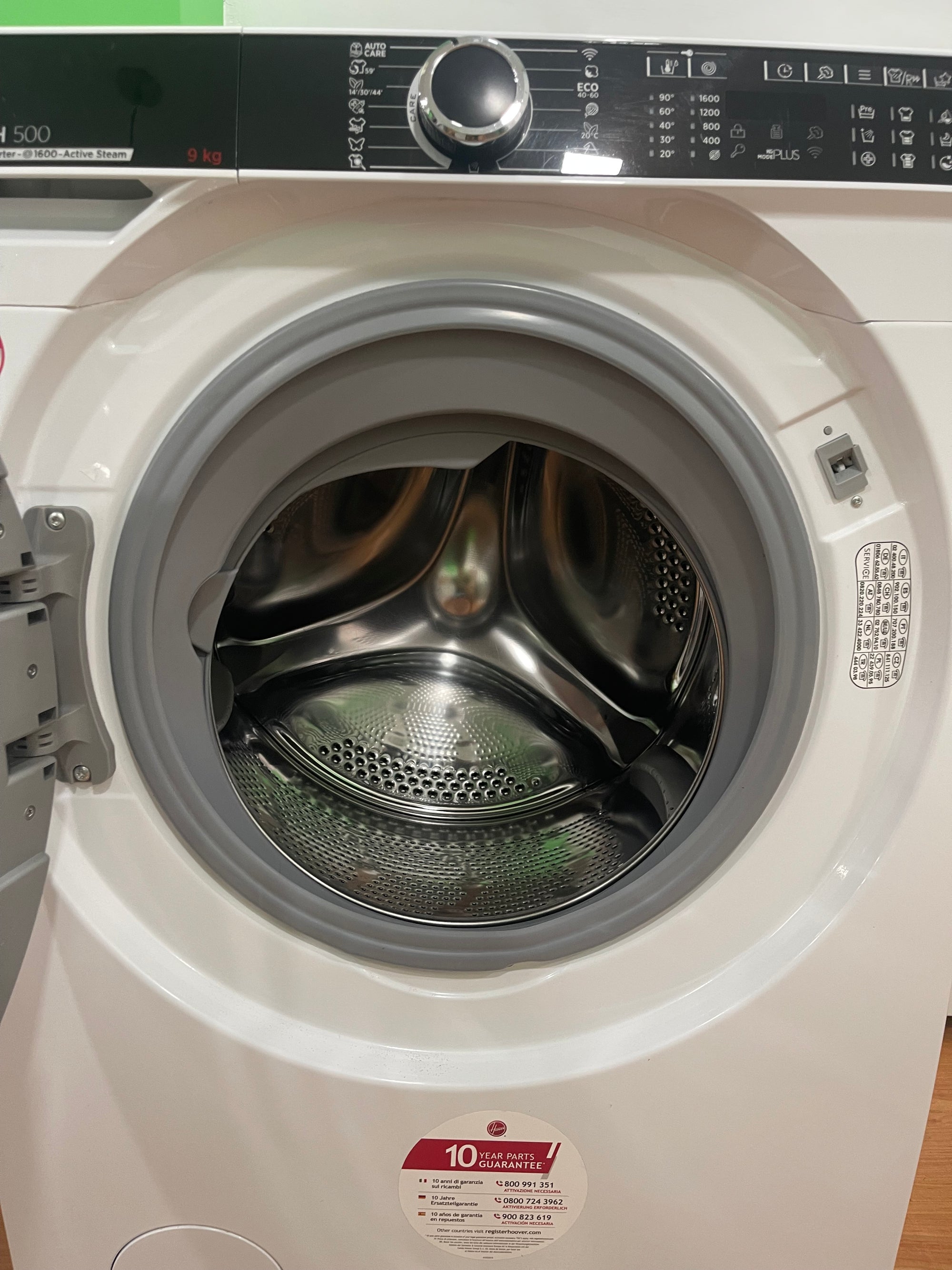 LAVADORA HOOVER H-WASH 500 9KG