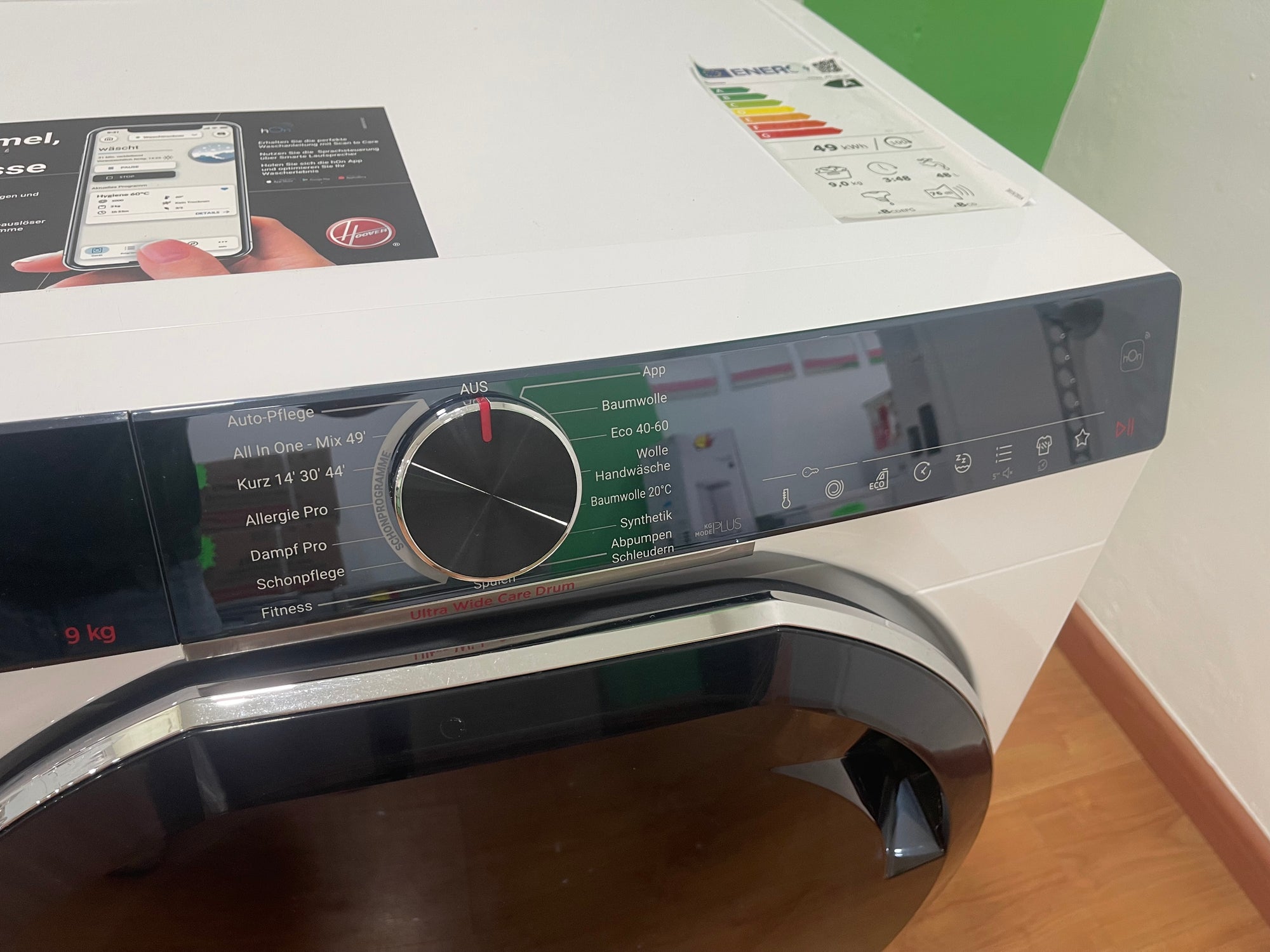 LAVADORA HOOVER H-WASH 700 9KG