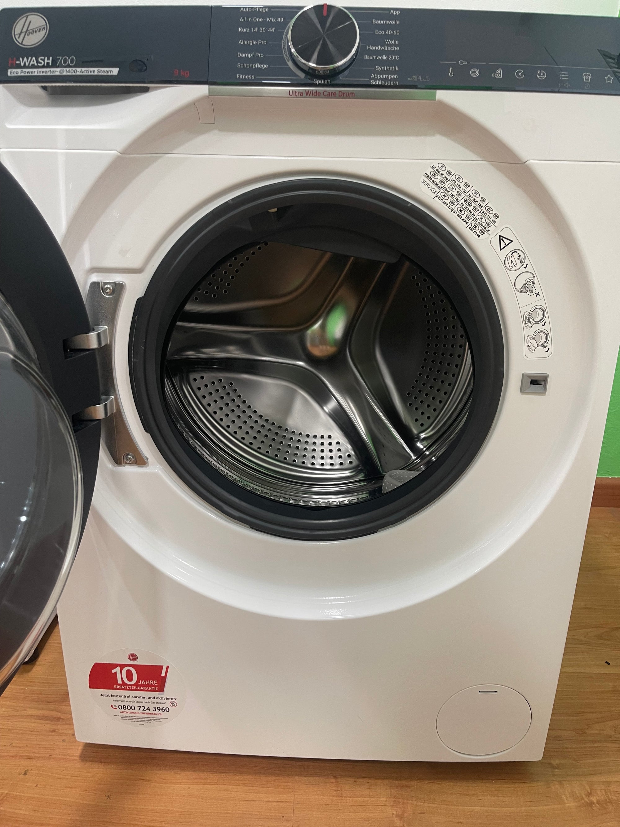 LAVADORA HOOVER H-WASH 700 9KG