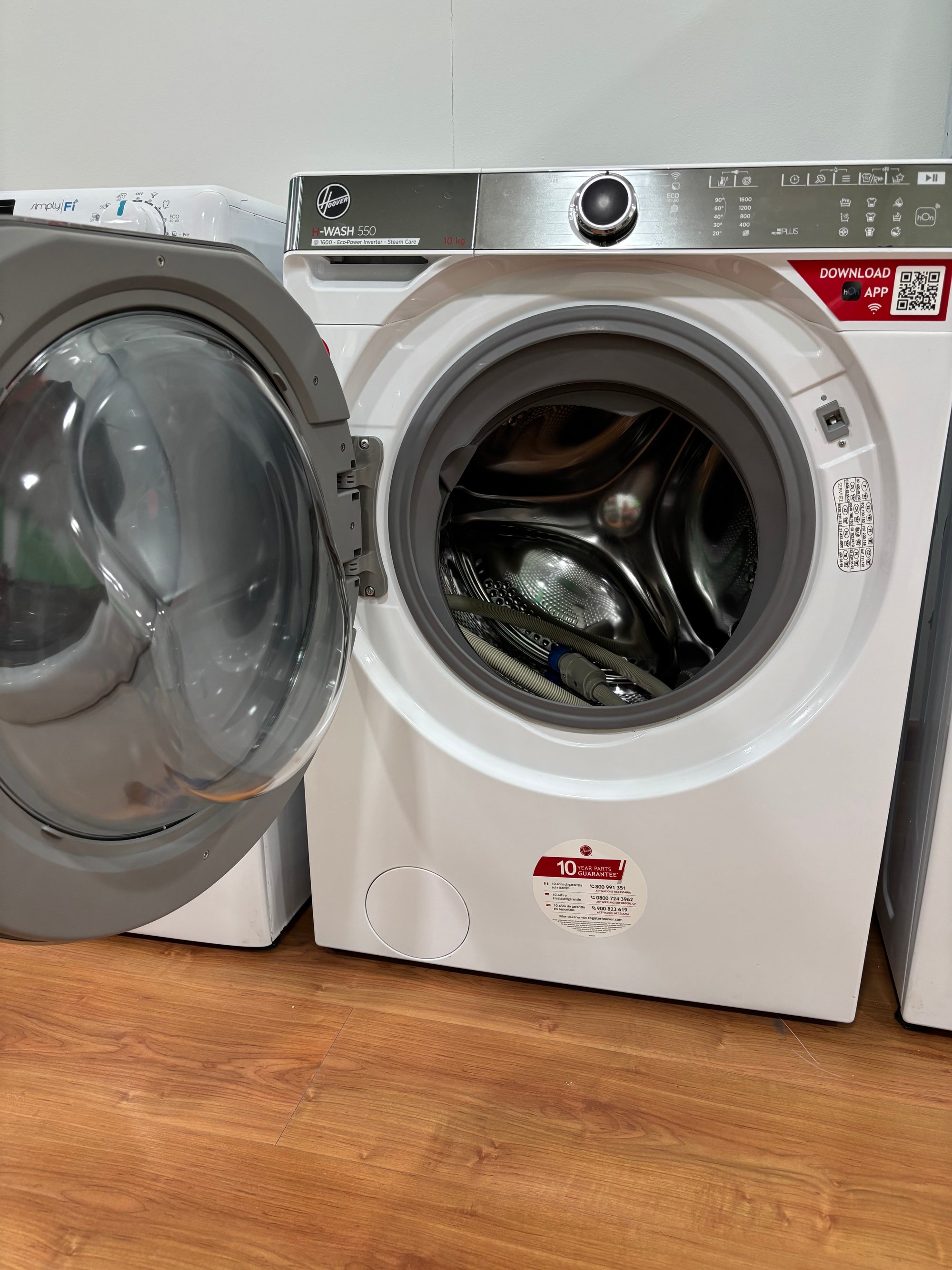 LAVADORA HOOVER H-WASH 550 H5WPB610AMBC8-S 10KG