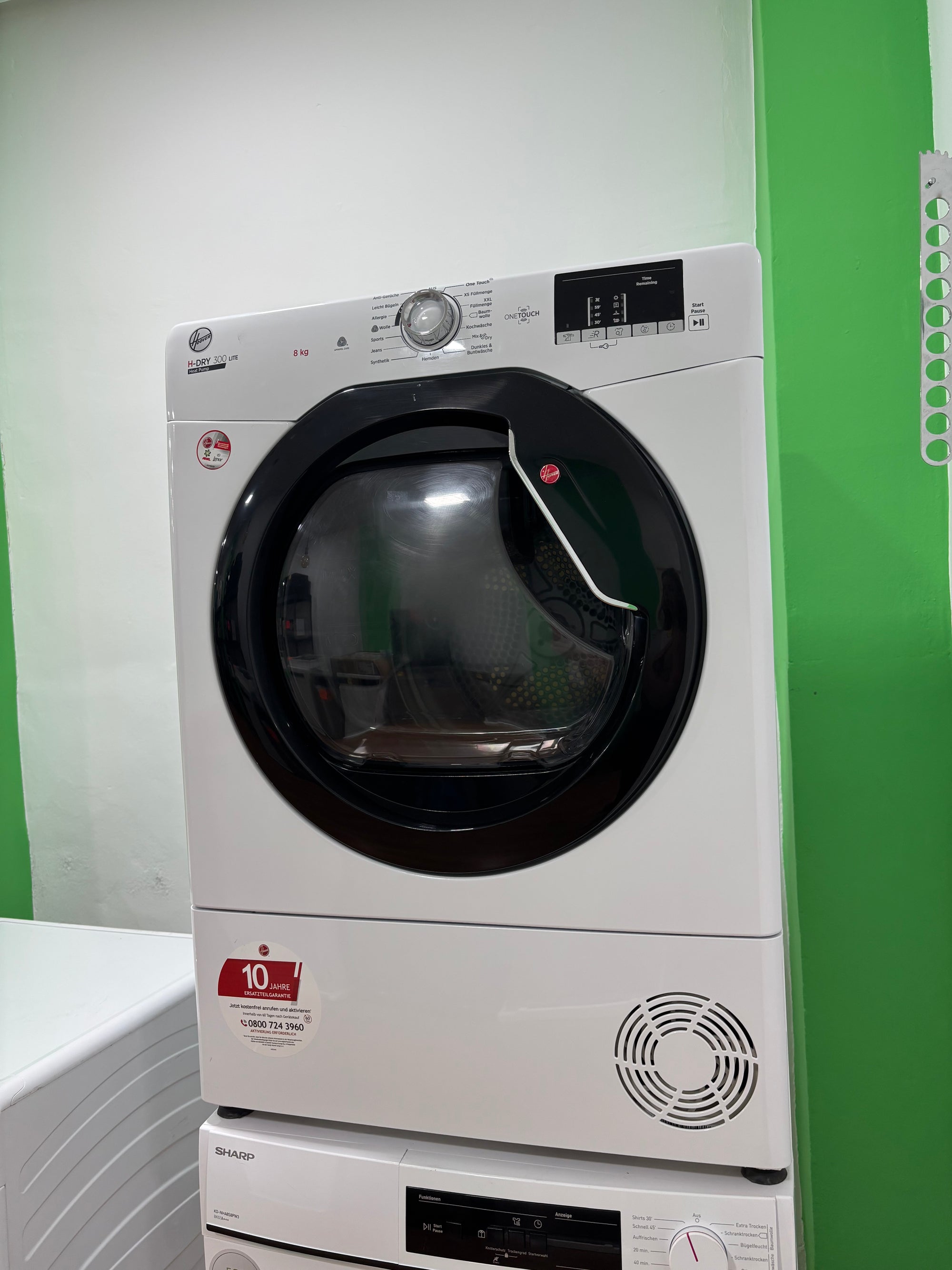 SECADOR HOOVER 8kg H-DRY 300 LITE