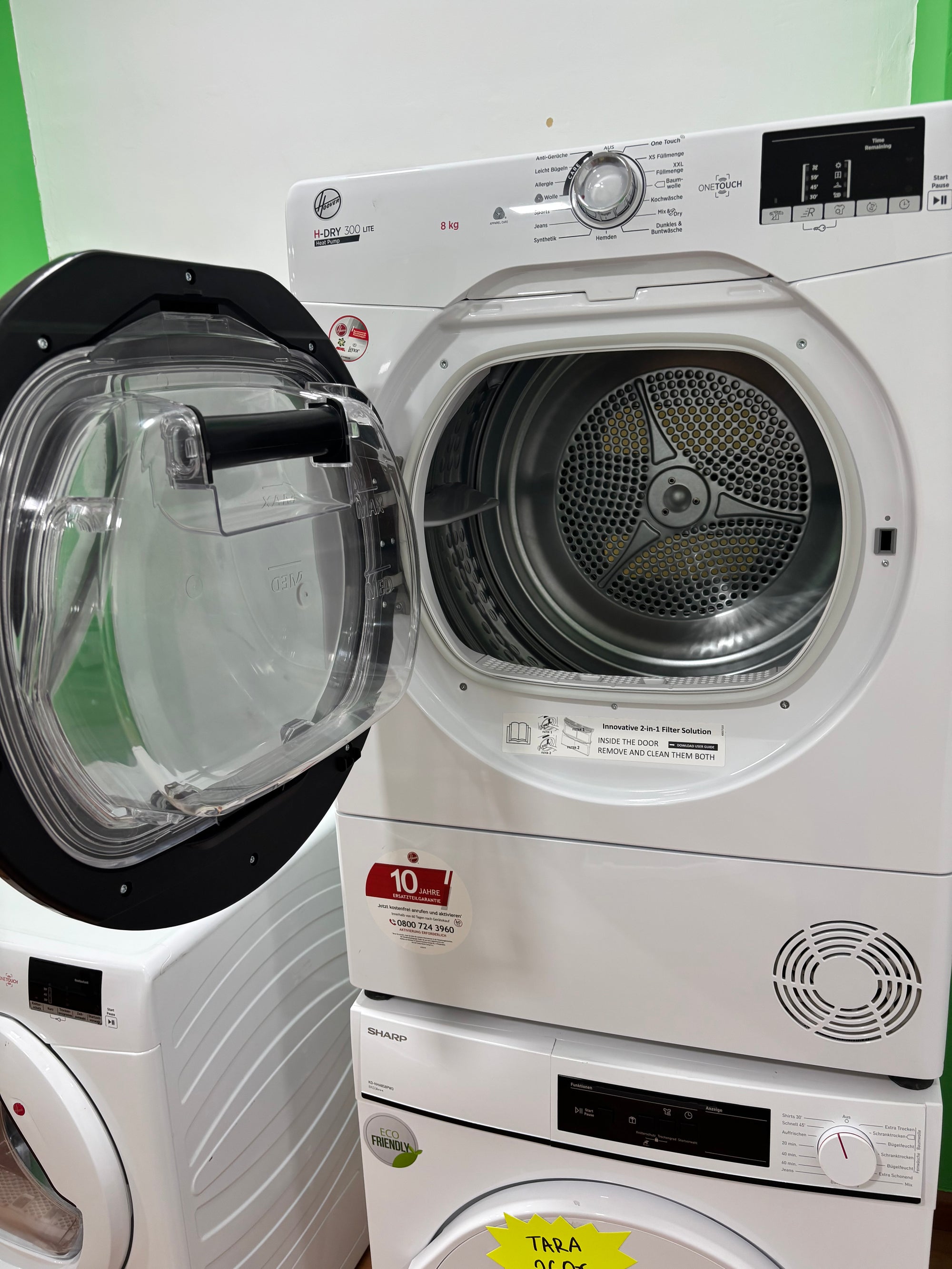 SECADOR HOOVER 8kg H-DRY 300 LITE