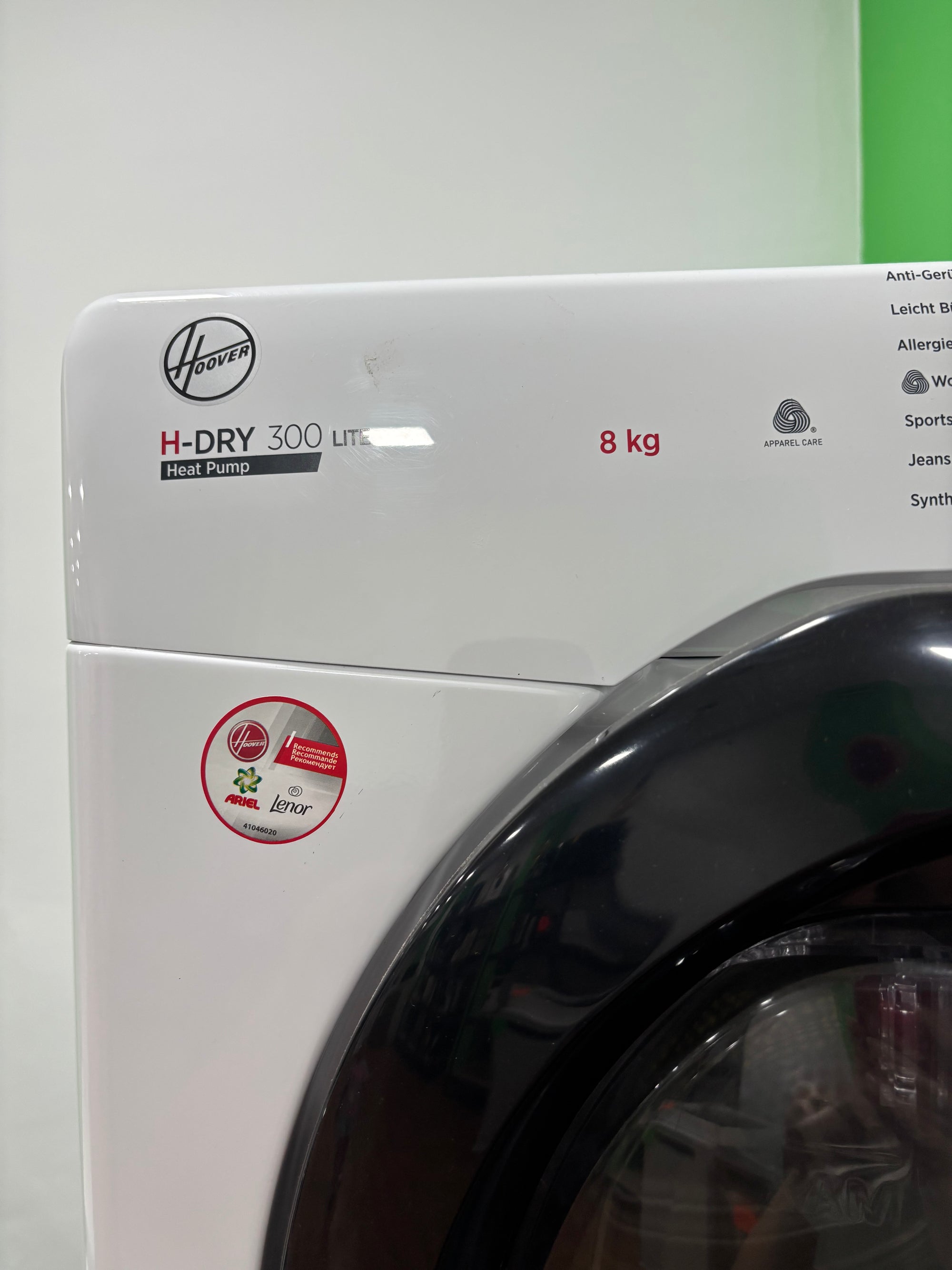 SECADOR HOOVER 8kg H-DRY 300 LITE